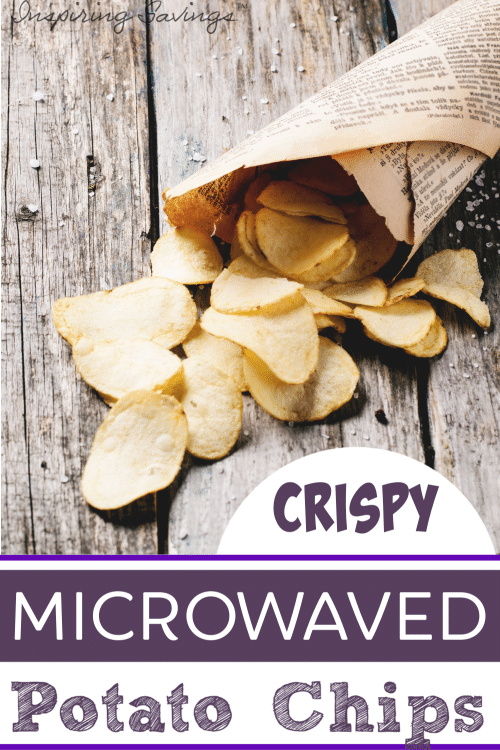 Small Batch Microwaved Sea Salt Potato Chips