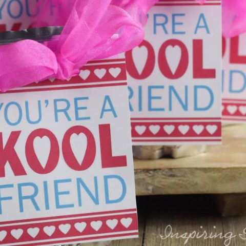 Printable Valentine S Day Card Kool Friend Kool Aid Tag