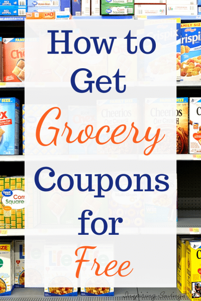 How To Get Grocery Coupons for Free