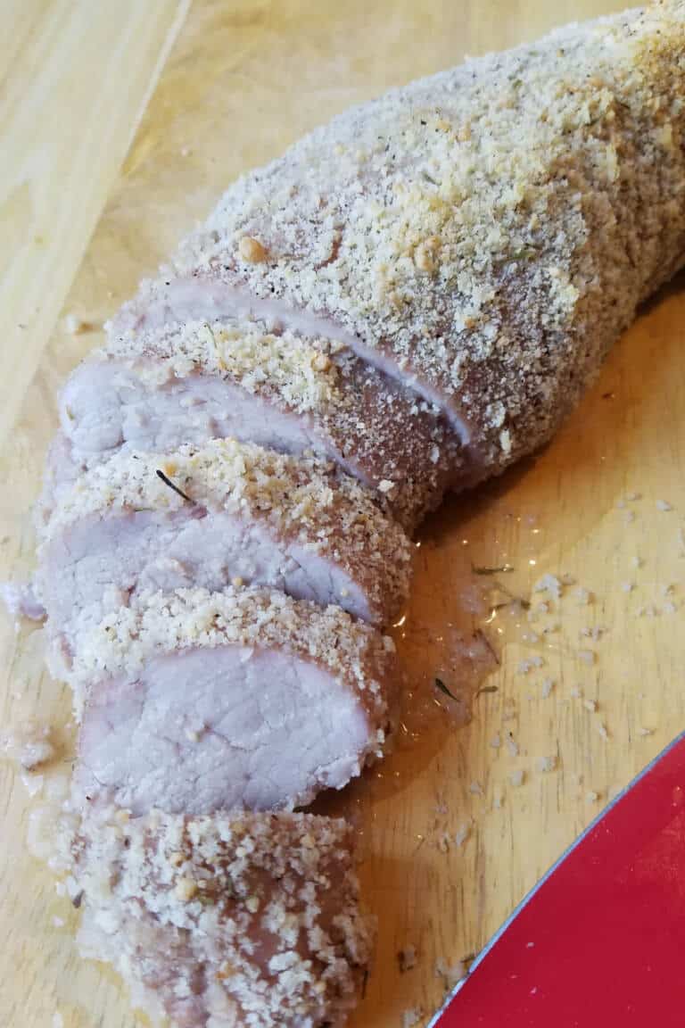 Cooked pork tenderloin