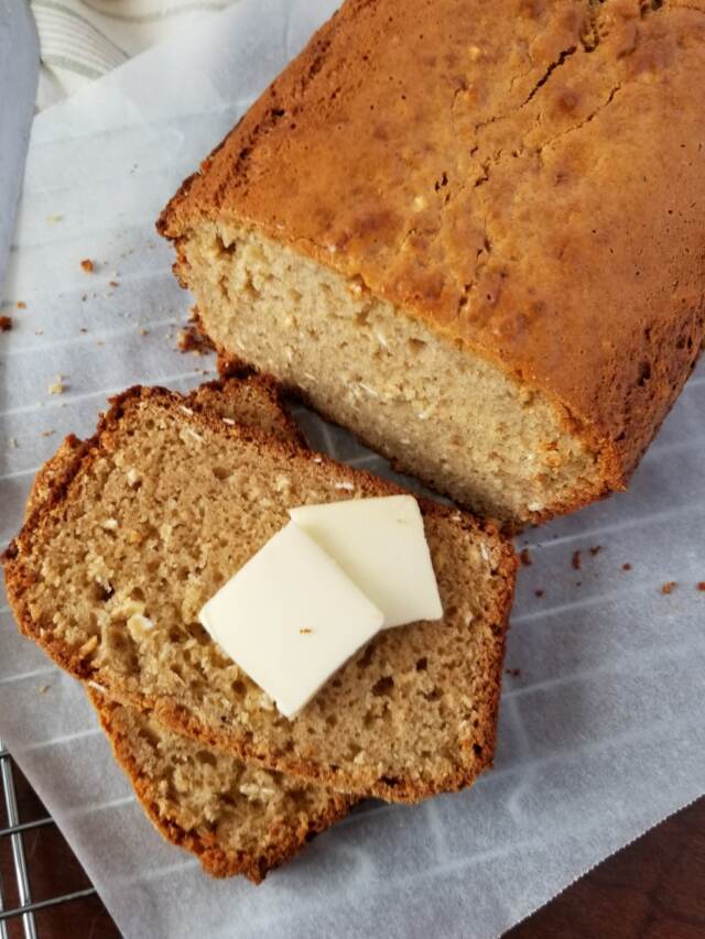 Old Fashioned Peanut Butter Bread - Inspiring Savings