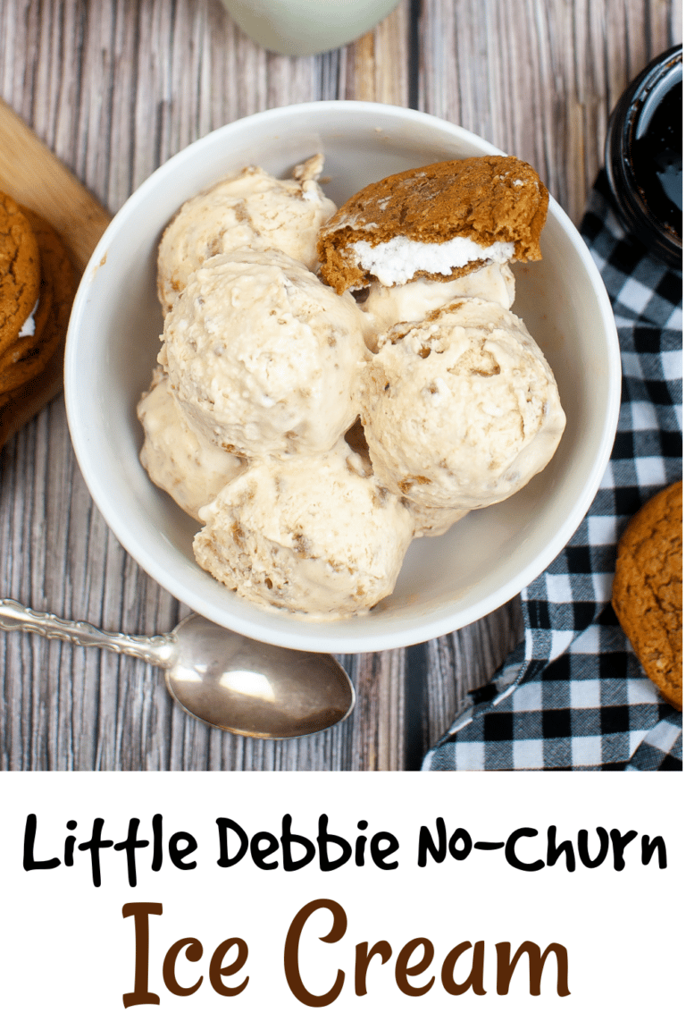 Homemade Oatmeal Creme Pie Ice Cream