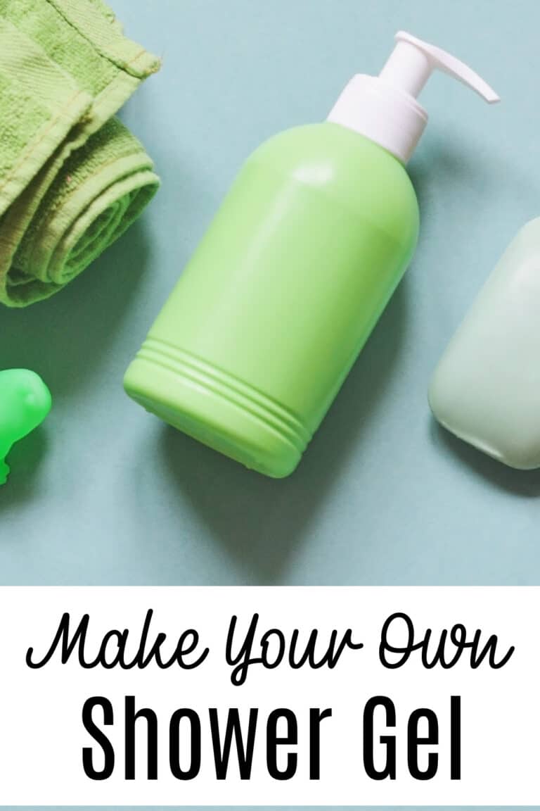 Homemade Shower Gel With Essential Oils