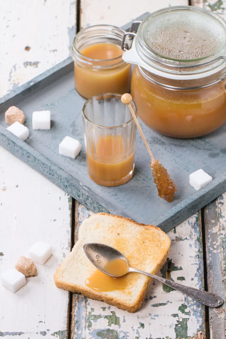 Toast with Gingerbread syrup