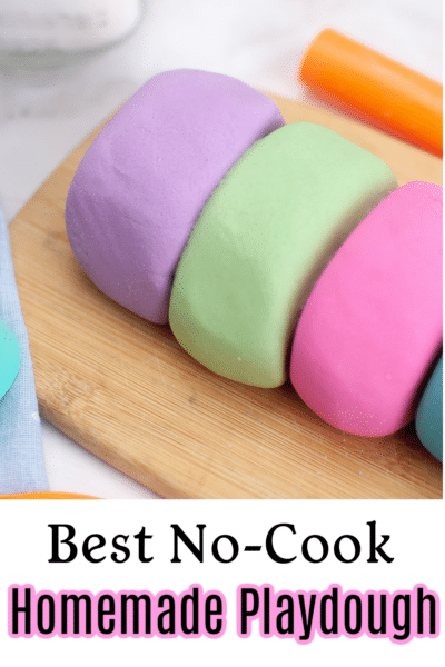 Best No-Cook Homemade Playdough Recipe For Kids