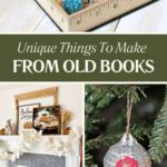 Unique Things to make from old books