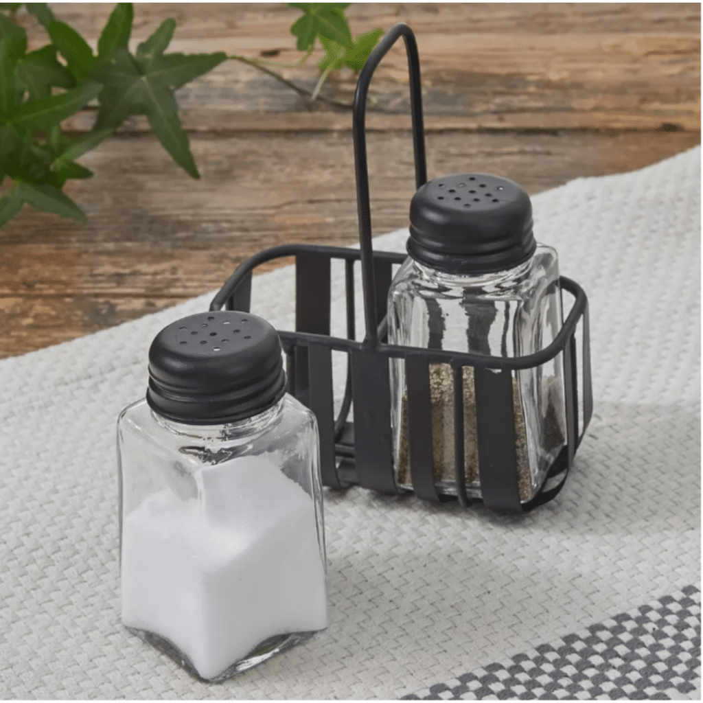 Farmhouse Salt & Pepper Shakers